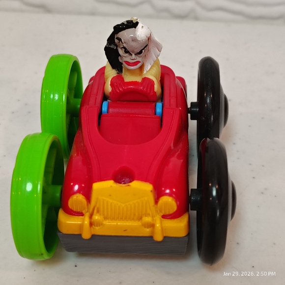 SET OF 2 VTG DISNEY 101 DALMATIONS SPIRIT OF MICKEY TRAIN CAR MCDONALDS TOY 1998 - Picture 2 of 9